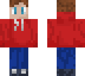 guy in a red hoodie