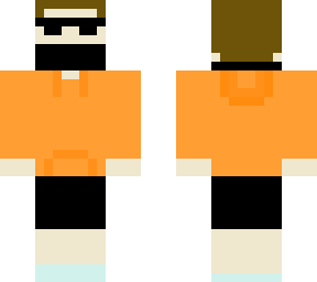 orange hoodie guy