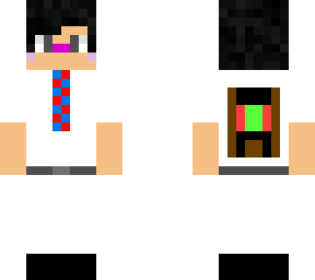 school boy with tie