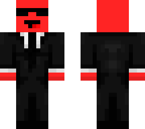 apple in a suit