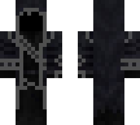 black with gray