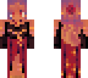 dark dress girl