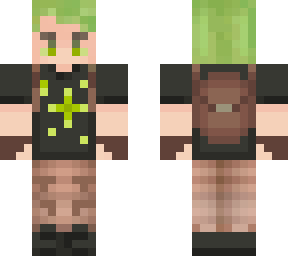 green hair now