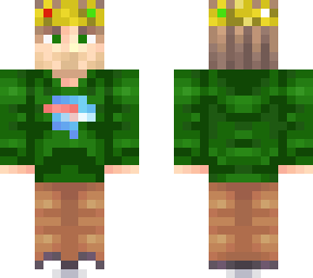 mr. beast in dark green sweatshirt with a crown