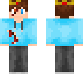 refined guy in blue hoodie