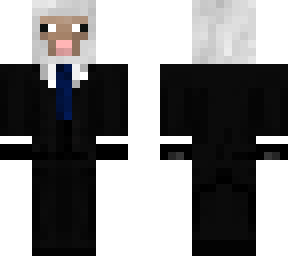 sheep in suit blue tie