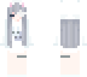 white cat girl