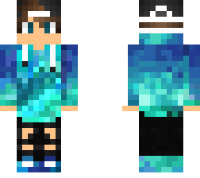 cool blue teen