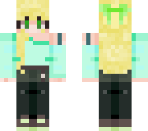 green girl