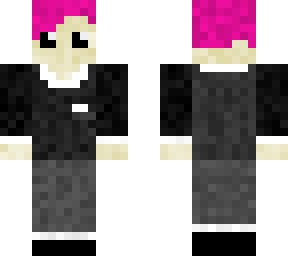 normal guy (pink hair)