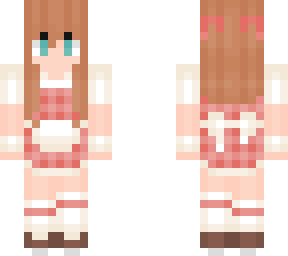 oc girl 'pink maid' / (dont repload)