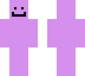 purple smile