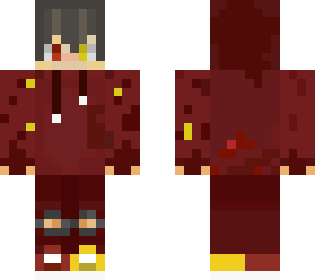 red and yellow drip
