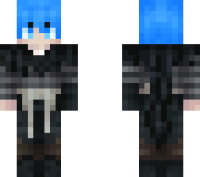 blue hair
