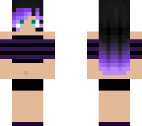 endermen girl for my bestie kai~and me!