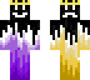 yellow and purple
