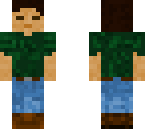 yip jeans boots green t