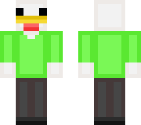cartoon chicken man