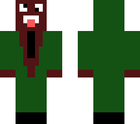 goofy green suit guy