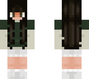 green basic girl