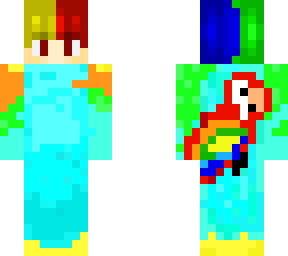 real life parrotx2