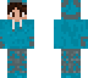 Blue hoodie | Minecraft Skin