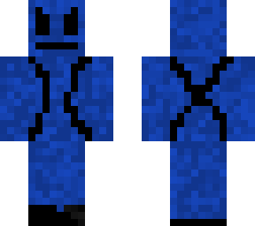 blue x