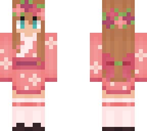 oc girl 'pink kimono' / (dont repload)