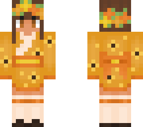 oc girl 'yellow kimono' / (dont repload)