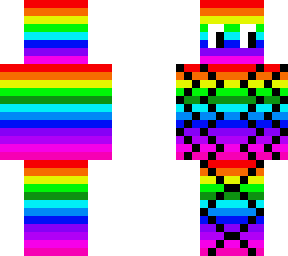 rainbow wave skin