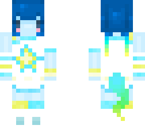 blue alien seeking for friend