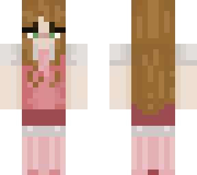 cutie pink and green girl