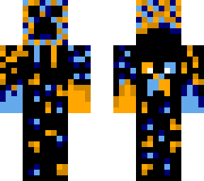 neon creeper (orange and blue)