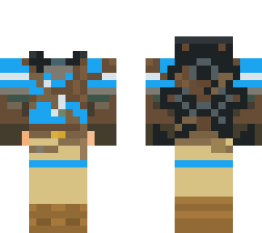 skinbase link botw (with hylian hood)