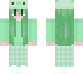 axolotyl girl green