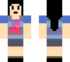 black haired adventure block chase mike lexi fusion