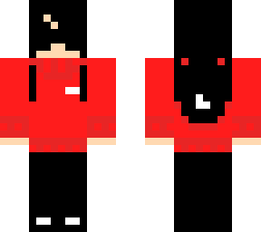 black haired squiddo but red and more simplified but with more black