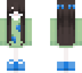 blueberry girl skin
