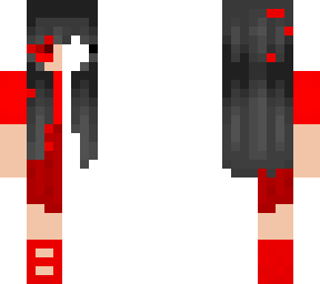 half red girl with dark hair 3