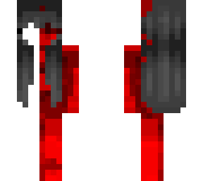 half red girl with dark hair 5