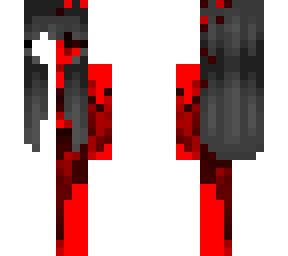 half red girl with dark hair 8