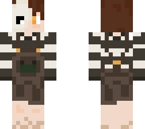 cute skull face boy