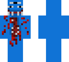 cyan monster man