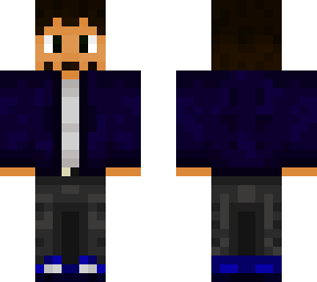 dark blue jacket