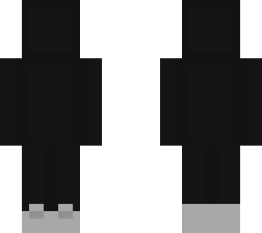 plain black with shoes