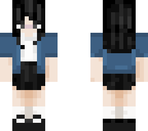 blue cardi