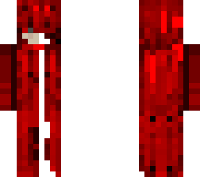 half red girl with red hair 1