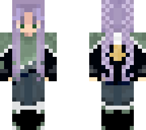 purple braids