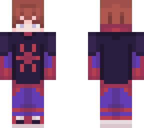 spidey brown hair
