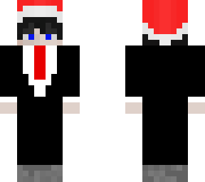 business emo christmas boy